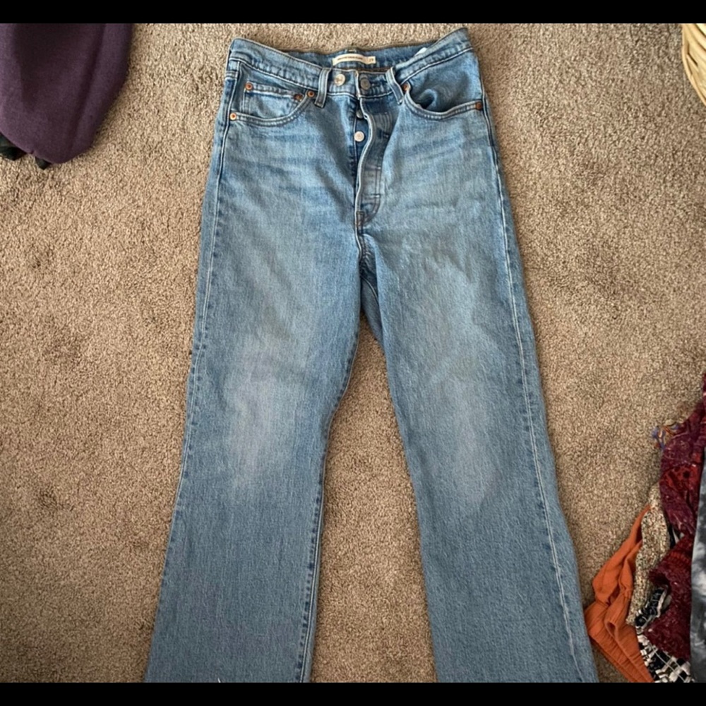 Levi’s Ribcage crop flare